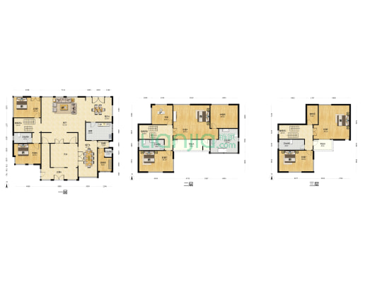 随园玉兰苑 7室3厅5卫 383平方