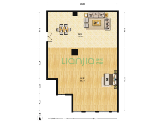 伟世佳大厦 1室1厅0卫 137平方