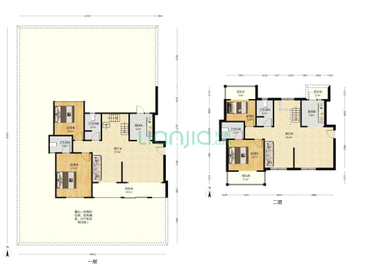 聚亿玺悦府 4室2厅4卫 299平方