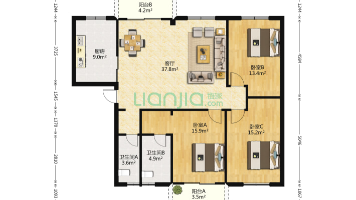 秀业小区二手房实景图