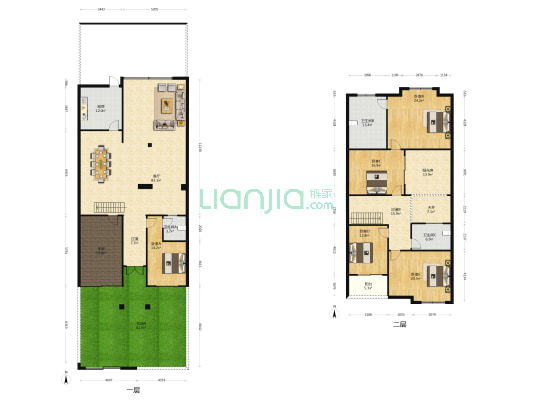森海豪庭御景湾 5室1厅3卫 250平方