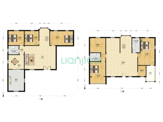 厍北新区 5室2厅3卫 331平方