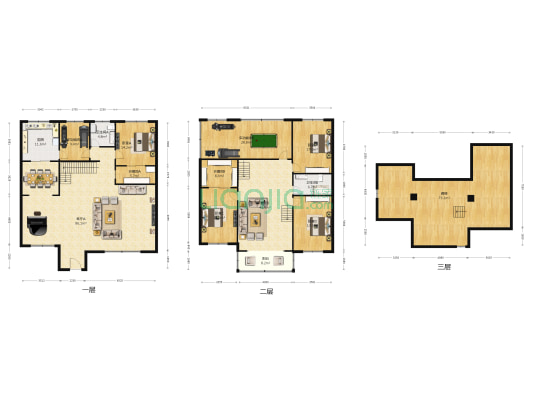 桃源名仕小区 6室3厅2卫 297平方