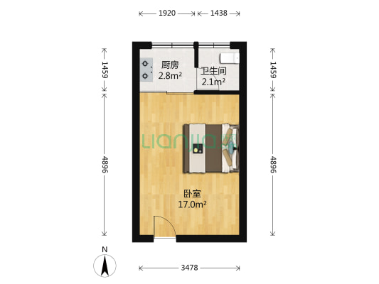 南外大冲小户型住宅  诚心出售