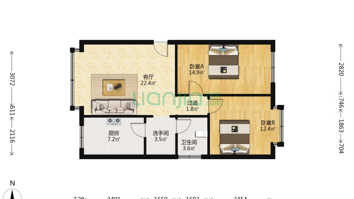 新意楼二手房实景图