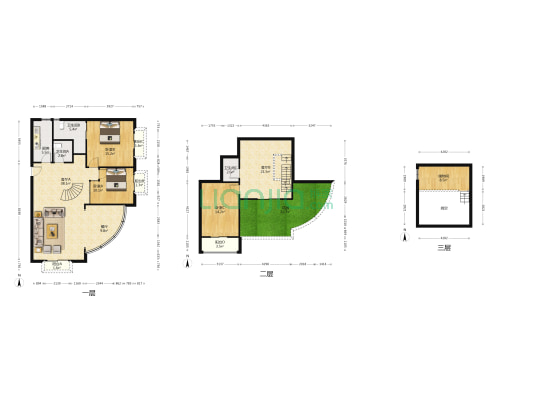 耕辛里小区 3室3厅3卫 159平方