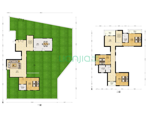 雨润涵月楼 4室1厅3卫 330平方