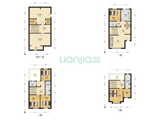 路劲阳光城五期 5室2厅4卫 138平方