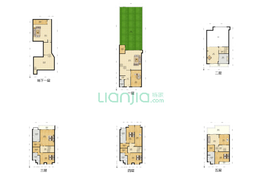 名商高尔夫球会 8室4厅6卫 410平方
