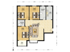 华阳东路联合七号院南北通透大三居业主诚意出售-涿州联合七号院户型图