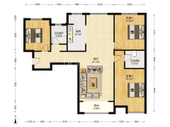 高品质生活社区，繁华地段，房本满二，南北通透-涿州金品时代户型图
