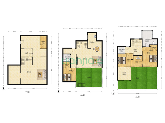 绿都苏和雅集 4室1厅3卫 260平方