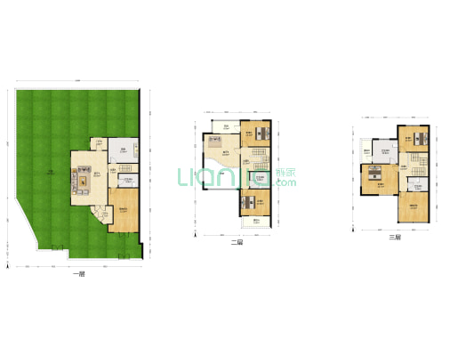 碧岭园 4室2厅4卫 287平方