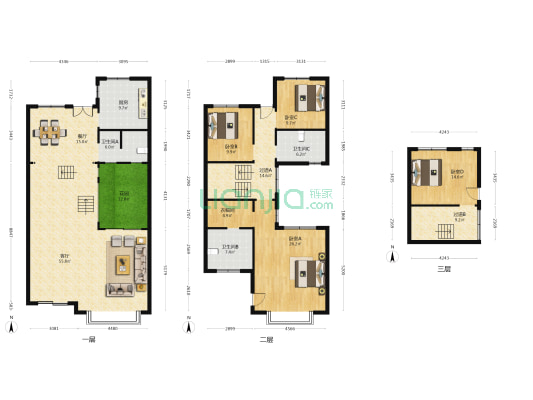 浅水湾 4室2厅3卫 317平方