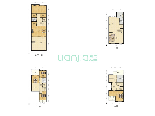 隆基泰和紫岸 6室2厅4卫 249平方