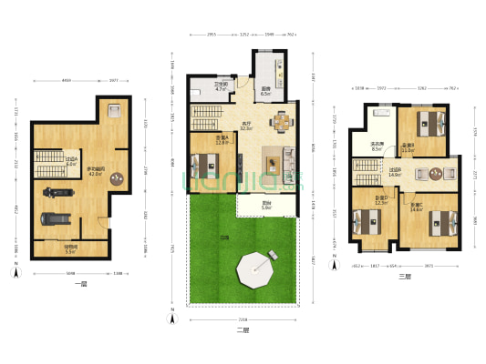 银城旭辉上淮铂悦府 5室1厅1卫 194平方