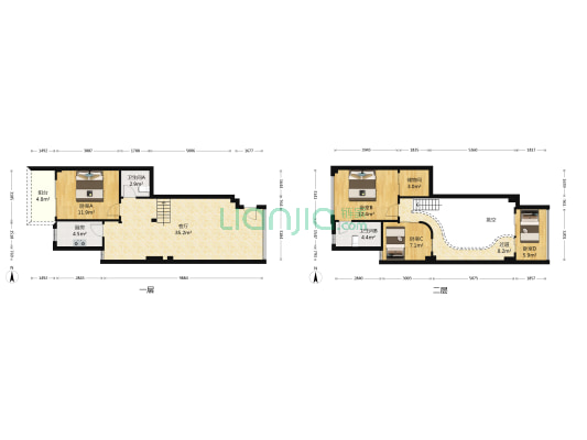 隆晖花园 4室1厅2卫 83平方