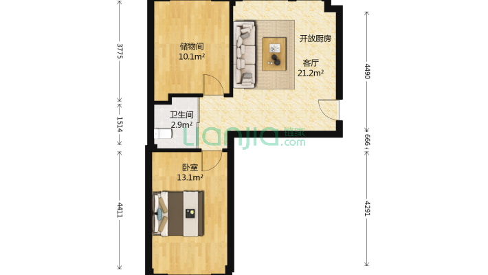 长通家园I区二手房实景图