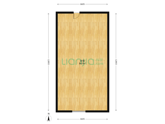 旅游局宿舍 1室0厅0卫 103平方