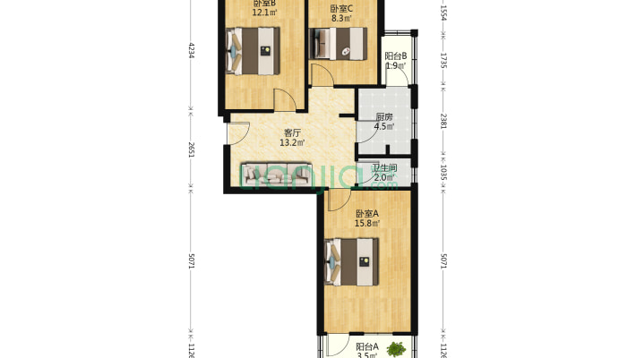 民生大街64号二手房实景图