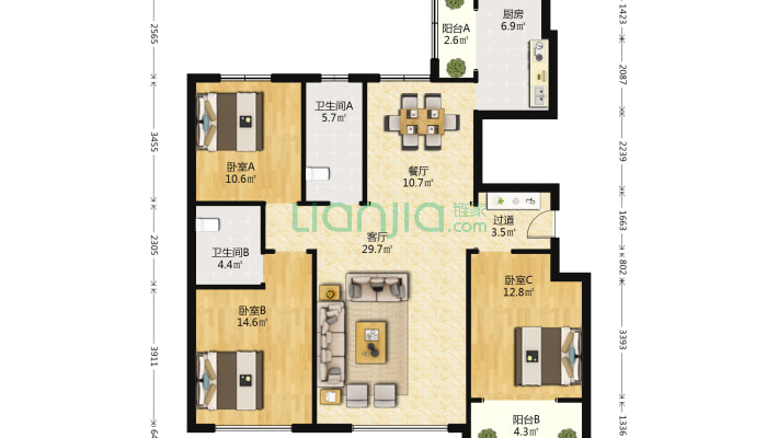泰和雅苑二手房实景图