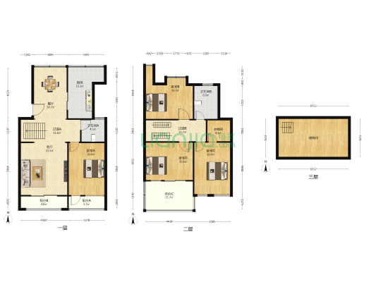白鹭湖庄园沁园 4室2厅2卫 187平方