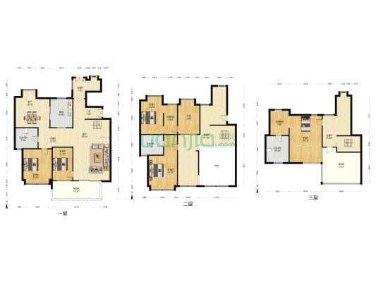 天合凯旋南城 6室2厅3卫 374平方
