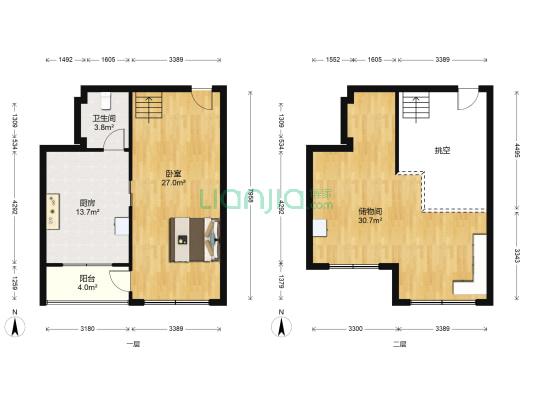 南都欣城 1室0厅1卫 63平方