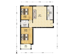双语门口，距离范阳路838车站-涿州公园壹号户型图