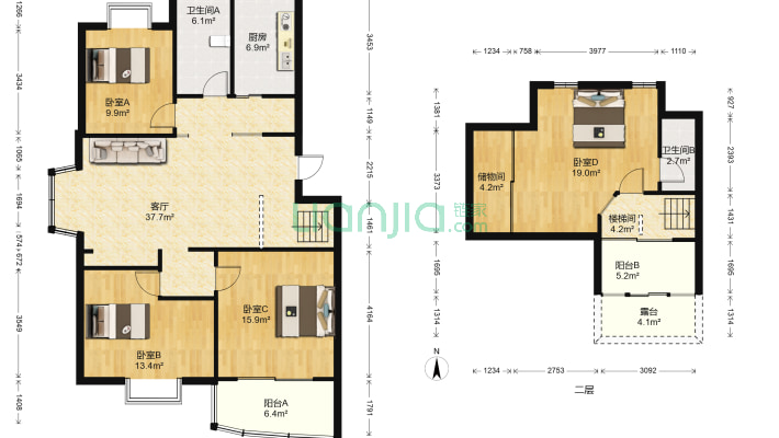 枫亚苑二手房实景图