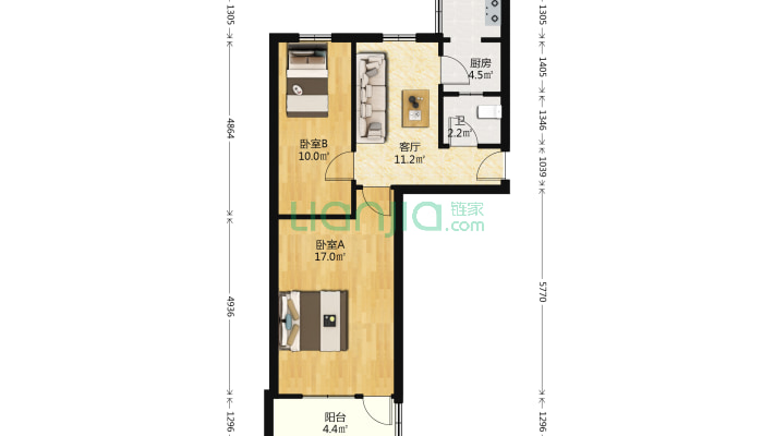 太变东宿舍二手房实景图