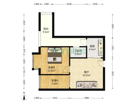 红本在手，中间楼层，景观采光通风好，近公园绿道