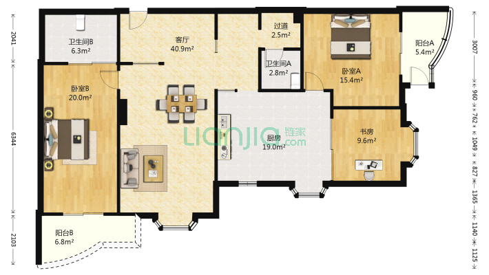 科技王广场二手房实景图