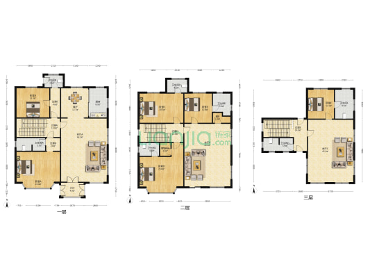 韩家园水库别墅 6室4厅7卫 420平方