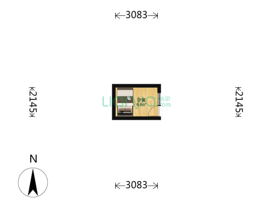 茶儿胡同 1室0厅0卫 9平方