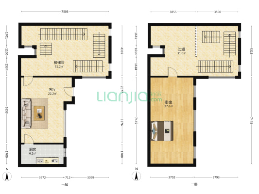 中海意园 1室1厅0卫 134平方