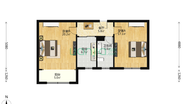 中信福申大楼二手房实景图