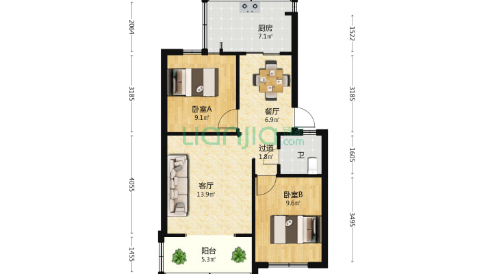 曙光东区二手房实景图