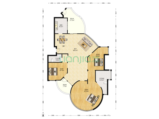 杭州钱塘大观房价怎么样钱塘大观房源户型图小区车位交通地址详情分析