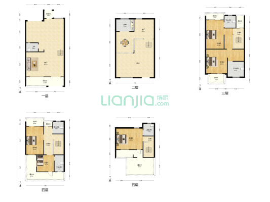栢名轩 5室2厅6卫 353平方