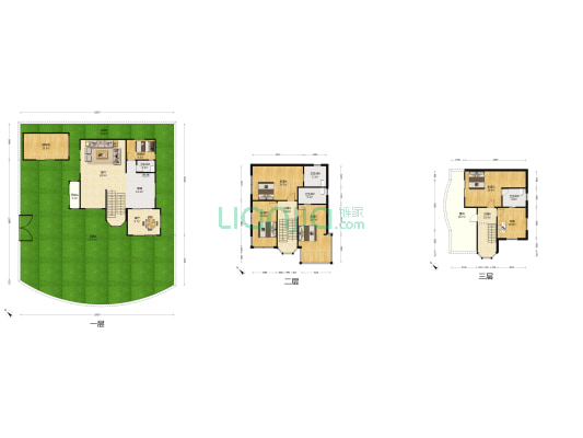广州碧桂园绿茵苑 5室2厅4卫 193平方