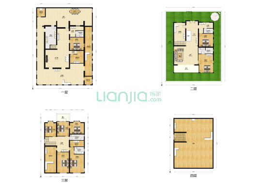 国际花园 8室2厅5卫 400平方