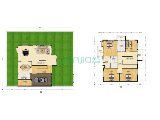 世博生态城依山邻里 4室2厅2卫 267平方