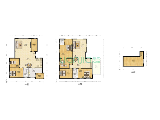 张营别墅 6室4厅3卫 233平方