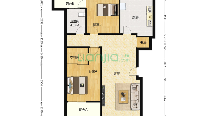 新浦江城(江桦路600弄)二手房实景图