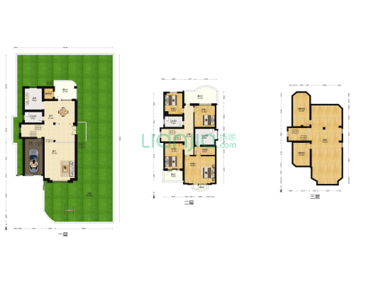 湖光山舍 4室2厅3卫 295平方