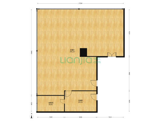 瀛科大厦 2室0厅0卫 420平方