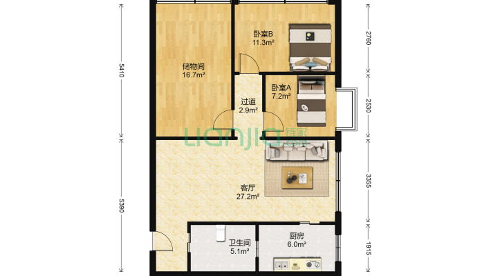 五交化商住楼二手房实景图