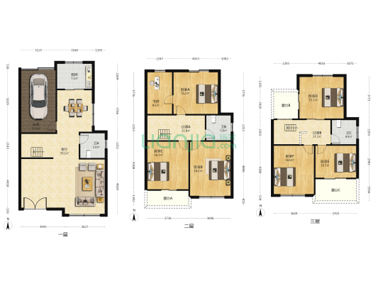 御景苑(张家港) 7室1厅3卫 260平方