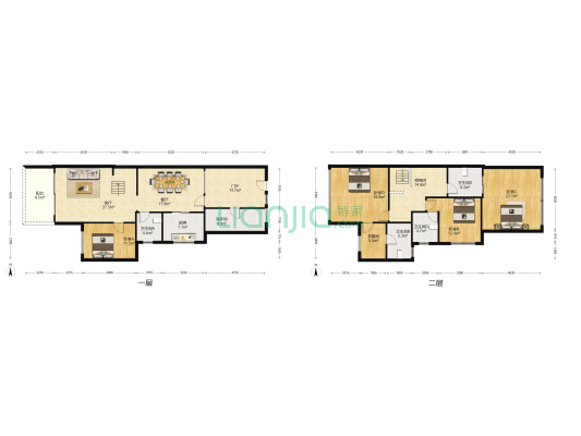 中央公园 4室2厅5卫 129平方